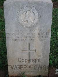 Dar Es Salaam War Cemetery - Wheelwright, Walter Wilfred Dillon